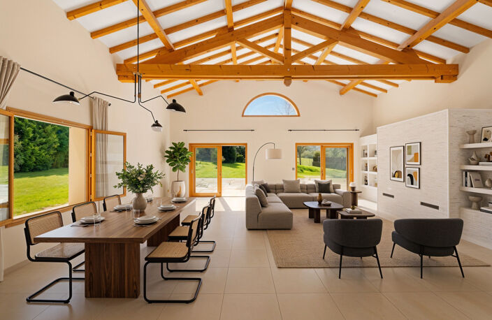 Maison beaux volumes sur terrain 3 180 m2 — photo 4