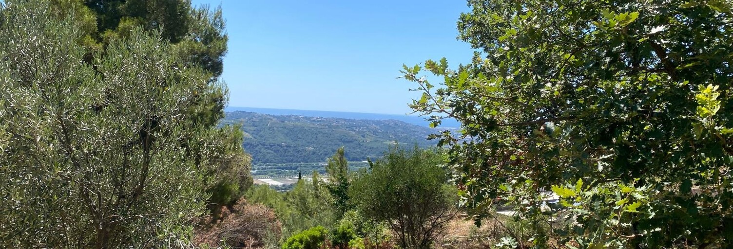 Terrain  1418 m² à vendre à Carros (06510)