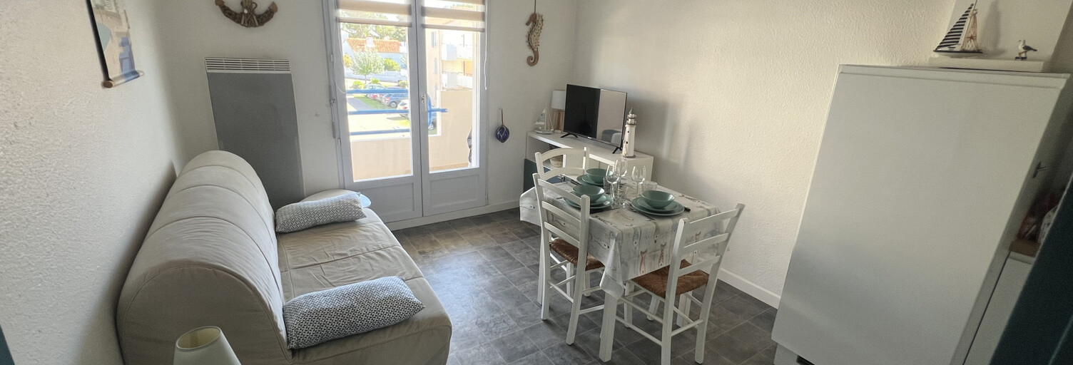Appartement 2 Pièces 23 m² à vendre à Les Sables-d'Olonne (85180)
