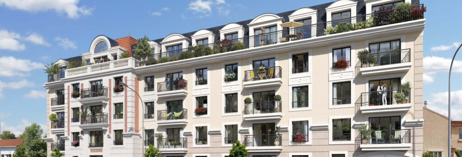 Appartement neuf T3, T4 Pièce 65 à 74 m² à vendre à Le Blanc-Mesnil (93150)