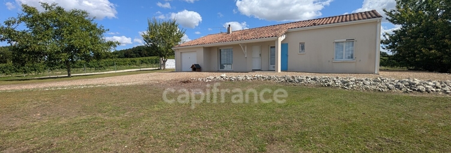 Maison 5 Pièces 120 m² à vendre à Bellevigne (16120)