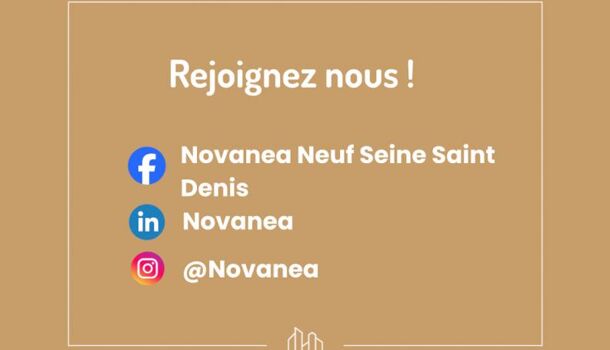 Appartement 4 pièces  à vendre Aubervilliers 93300