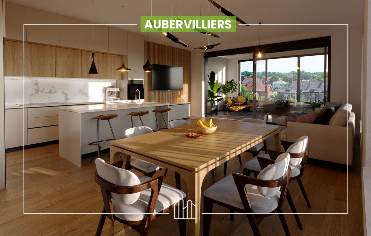 Appartement neuf 2 pièces 44 m² Aubervilliers 93300