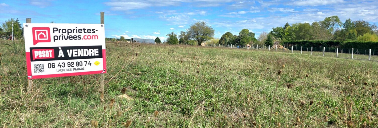 Terrain  1706 m² à vendre à Saint-Laurent-des-Hommes (24400)