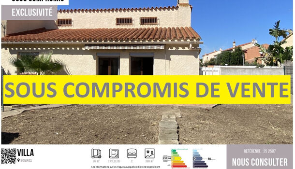 Villa / Maison 3 pièces  à vendre Bompas 66430