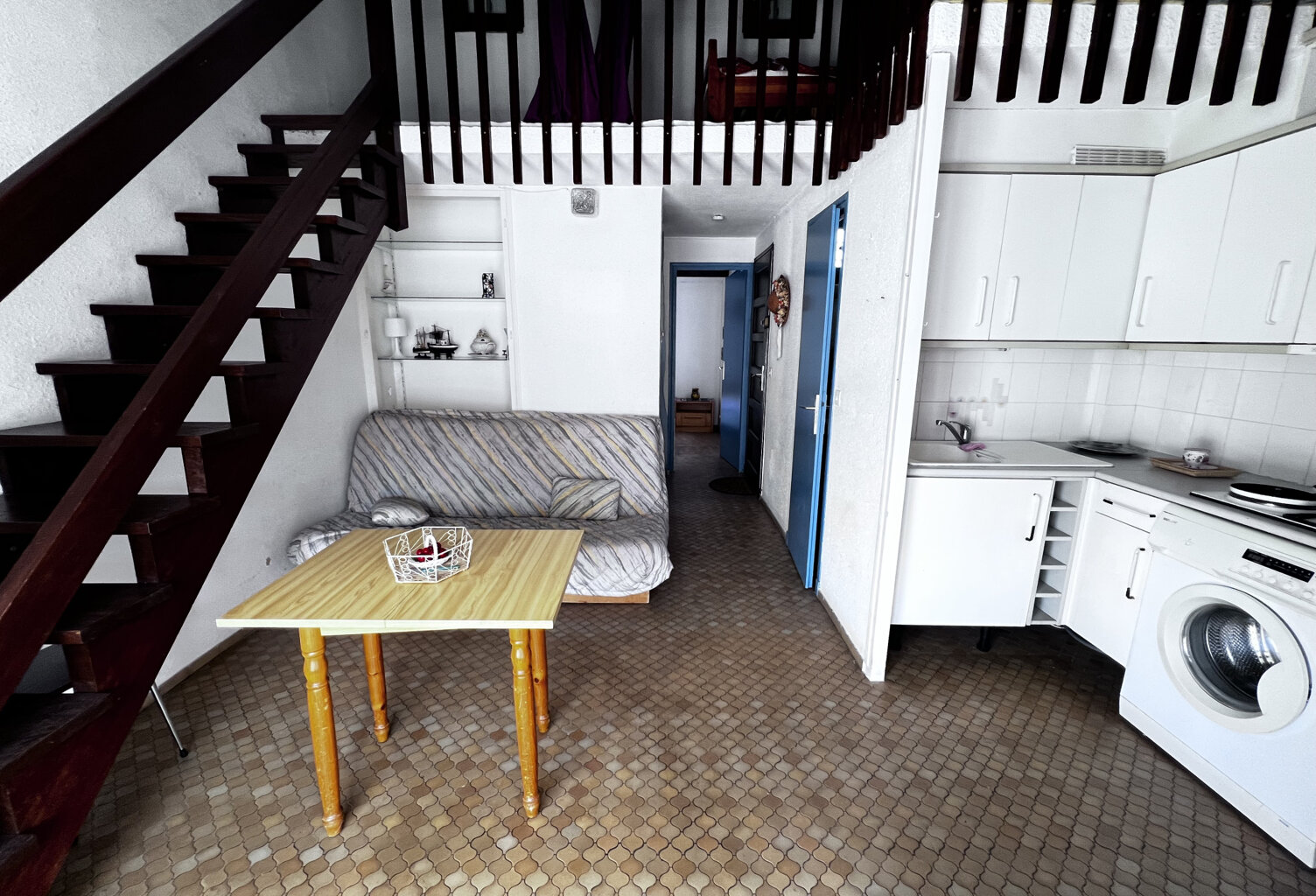 ACHAT CAP D'AGDE T2 CABINE MEZZANINE + PARKING PRIVE - QUART — photo 1