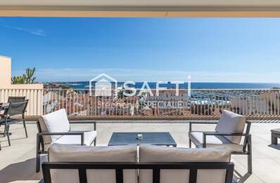 Cannes - Quartier embématique de la Banane - Vue mer panoramique — photo du bien