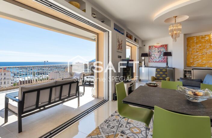Cannes - Quartier embématique de la Banane - Vue mer panoramique — photo 3