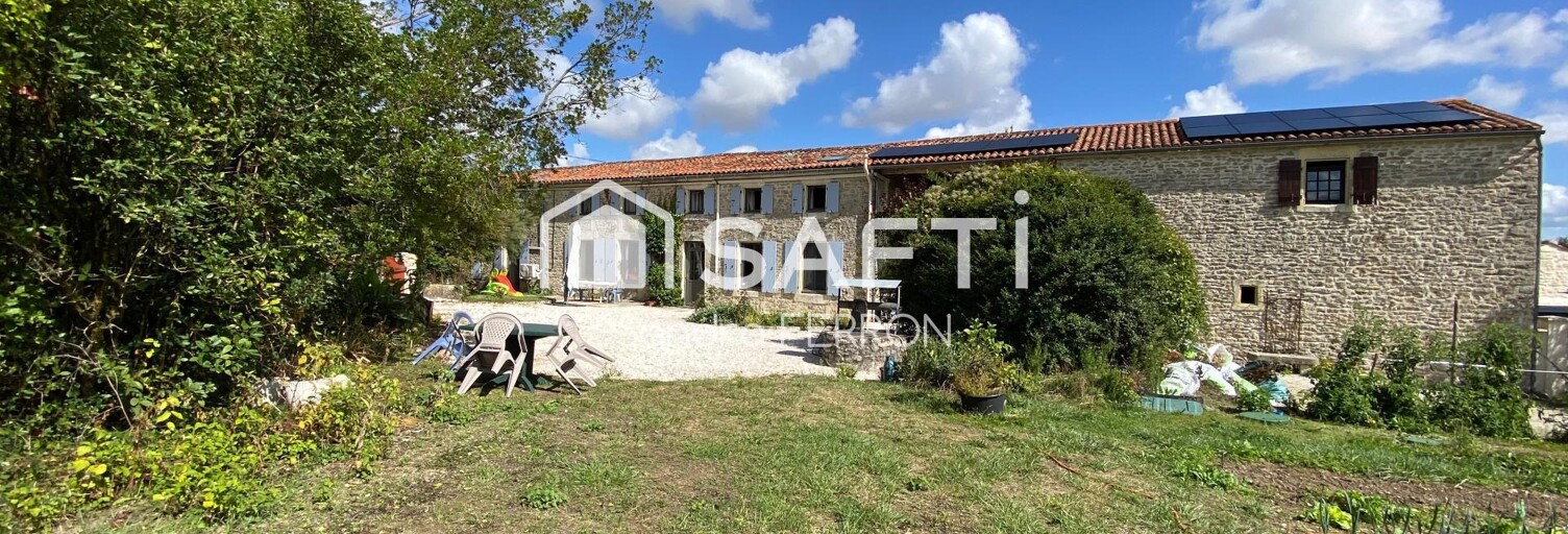 Maison 9 Pièces 230 m² à vendre à Courant (17330)