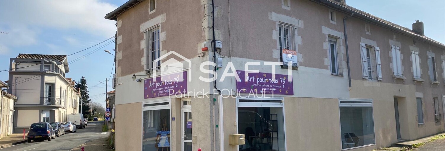 Commerce 3 Pièces 155 m² à vendre à Vasles (79340)