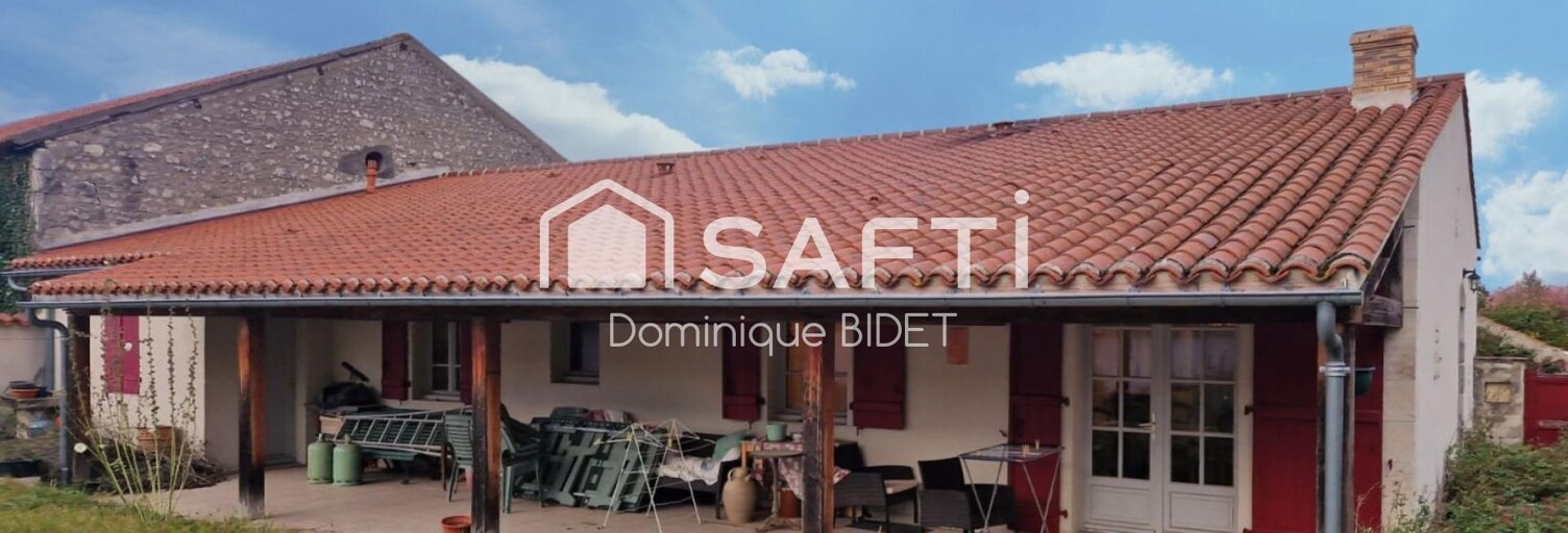 Maison 4 Pièces 125 m² à vendre à Charroux (03140)