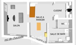 Maison 3 Pièces 83 m² à vendre à Val-d'Auge (16170)