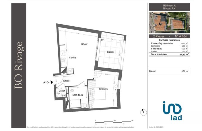 Vente Appartement 2 pièces — photo 2