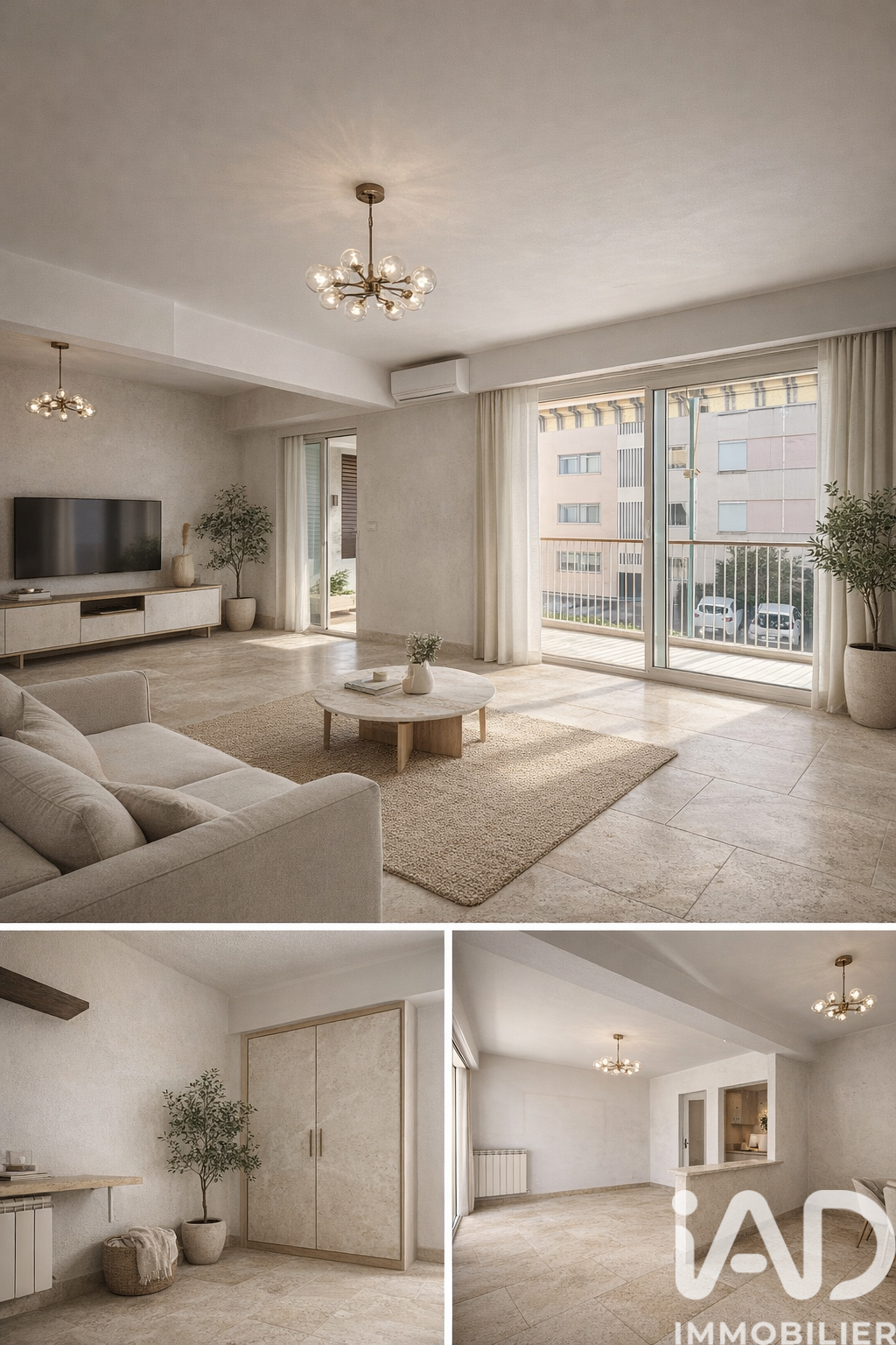 Salon-De-Provence - 80m² - 3p. - 2ch.