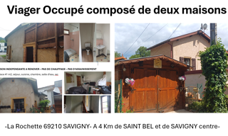 Maison 125 m² en viager Savigny (69210)
