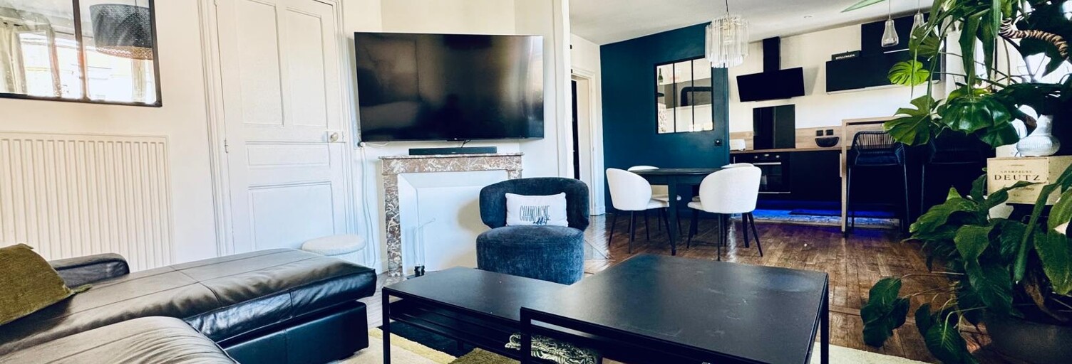 Appartement 4 Pièces 83 m² à vendre à Reims (51100)