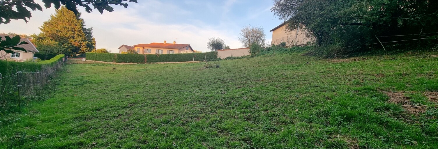 Terrain  1243 m² à vendre à Sainte-Colombe-sur-Gand (42540)