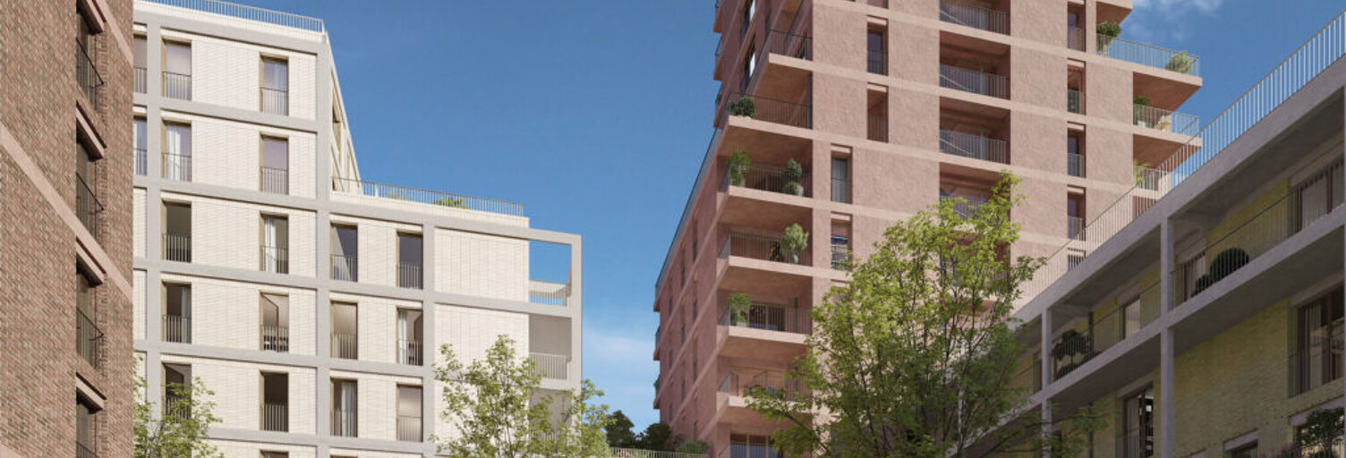 Appartement neuf T1, T2, T3, T4, T5 Pièce 34 à 91 m² à vendre à Ivry-sur-Seine (94200)