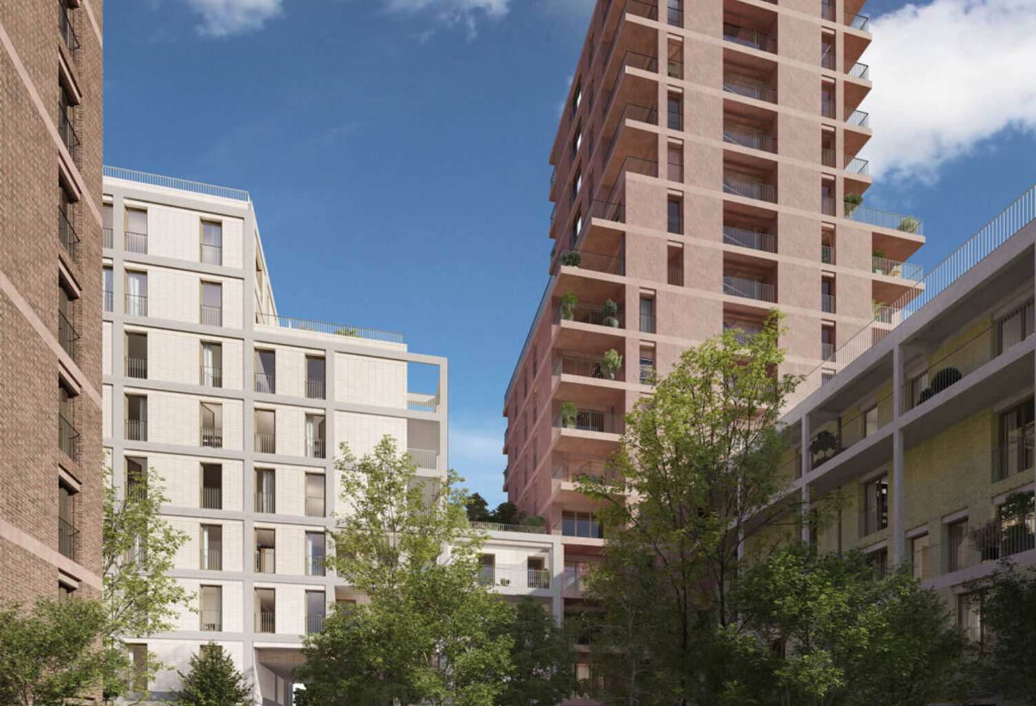 Vente programme neuf T2, T3, T4, T5 45 à 91 m² Ivry-sur-Seine (94200) — photo 1