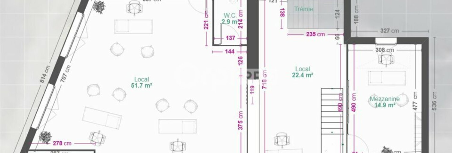 Commerce  80 m² à louer à Malemort (19360)