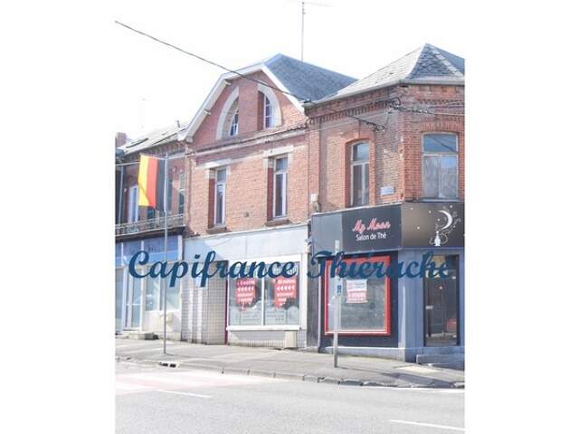Dpt Aisne (02),sur Hirson, à vendre immeuble mixte d'une surface totale de 141.07m² sur une parcelle de 130m² — photo du bien