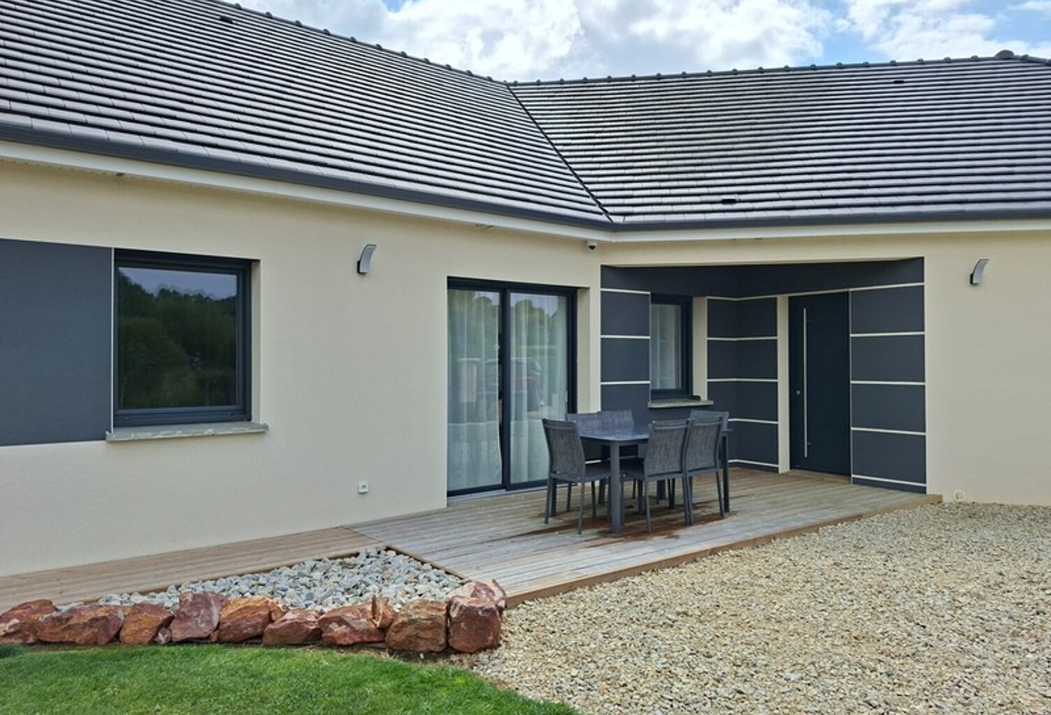 Maison Villa  Plain pied NEuve 2022 Basse Conso 164 m2 + Dépendance neuve 117m2 , Parc Clos 5800m2 — photo 1