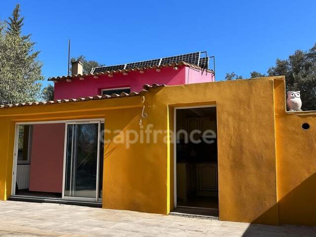 Terrain 16 200 m² + Maison autonome – Gigean – Vue imprenable – Calme absolu — photo du bien