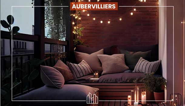 Appartement 4 pièces  à vendre Aubervilliers 93300