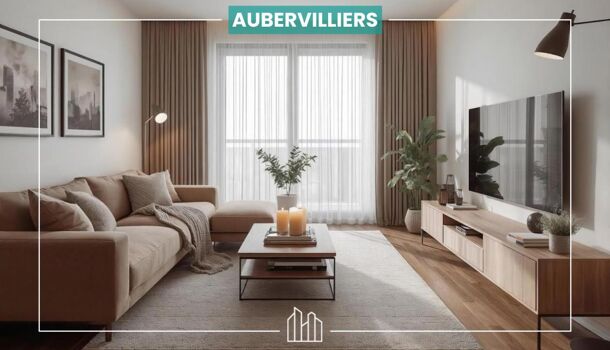 Appartement 2 pièces  à vendre Aubervilliers 93300