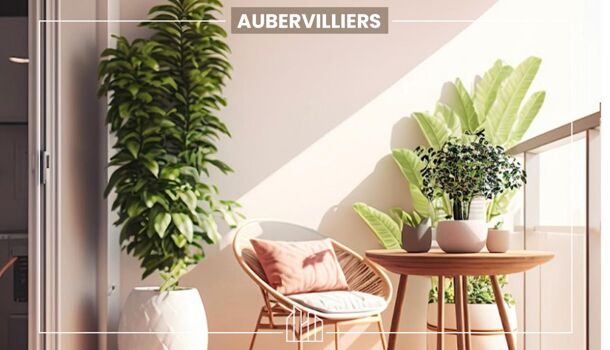 Appartement 2 pièces  à vendre Aubervilliers 93300