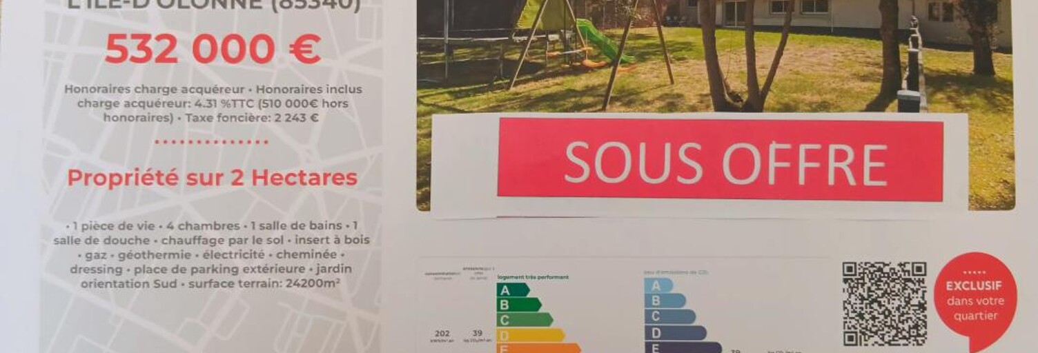 Maison 5 Pièces 167 m² à vendre à L'Île-d'Olonne (85340)