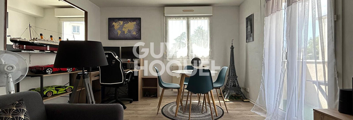 Appartement 2 Pièces 45 m² à vendre à Saint-Nazaire (44600)