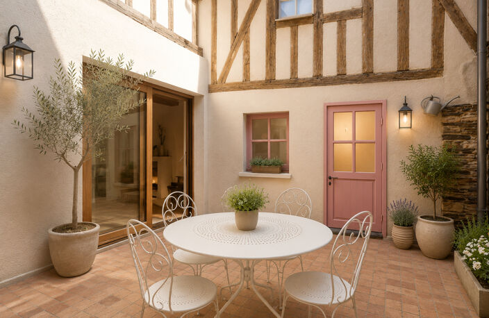 Maison XVe coeur de cité - Château d'Angers — photo 4