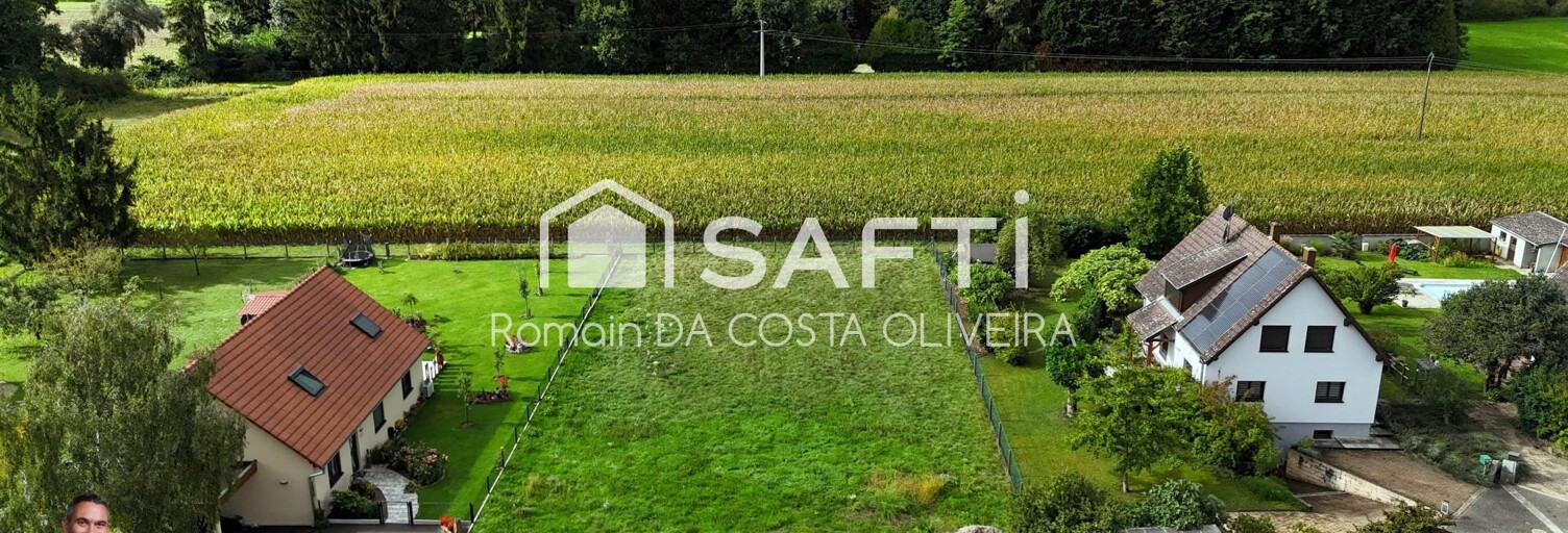 Terrain  1430 m² à vendre à Daubensand (67150)