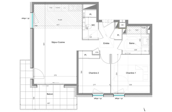 Vente Appartement 3 pièces — photo 4