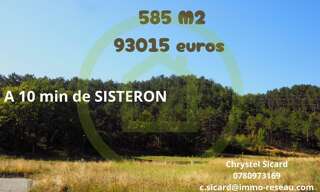 Terrain  585 m² à vendre à Aubignosc (04200)