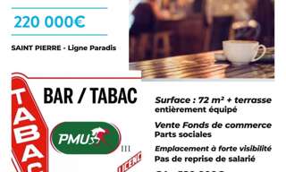 Commerce  72 m² à vendre à Saint-Pierre (97410)
