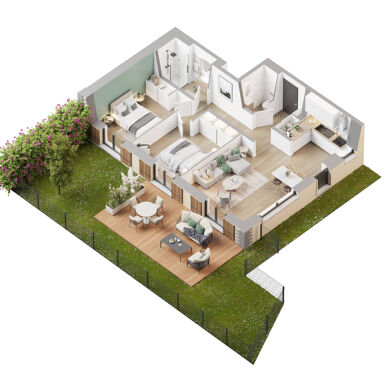 Appartement 3 pièces 399000 €