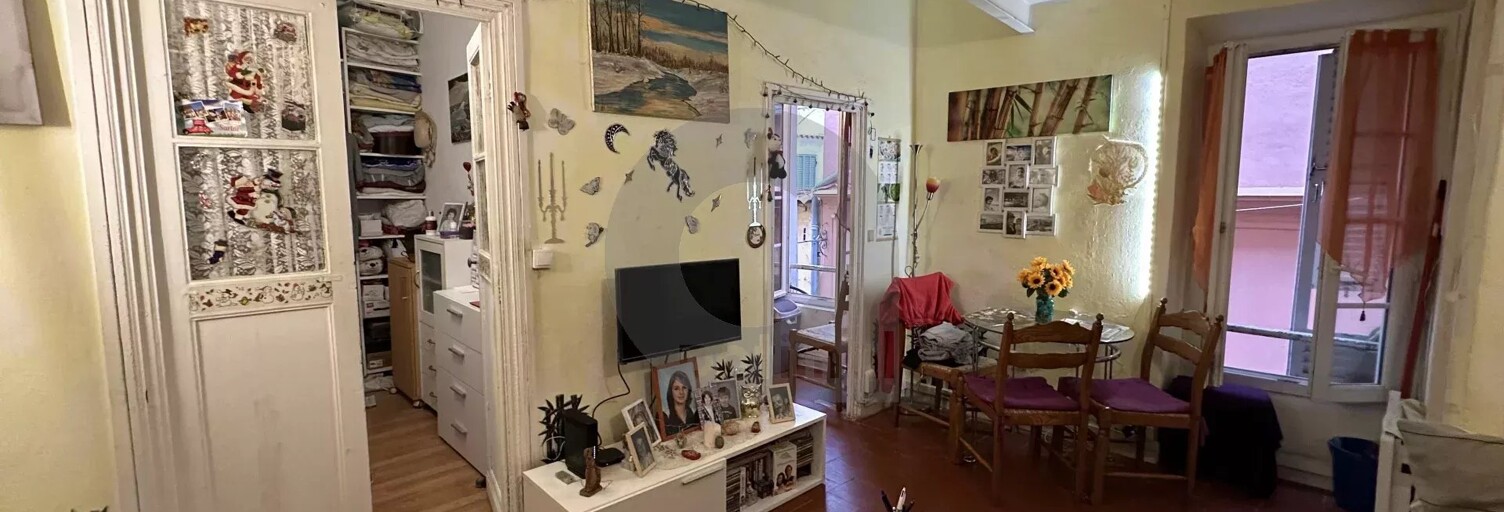 Appartement 1 Pièce 27 m² à vendre à Menton (06500)