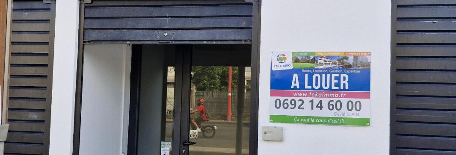 Commerce  45 m² à louer à La Possession (97419)