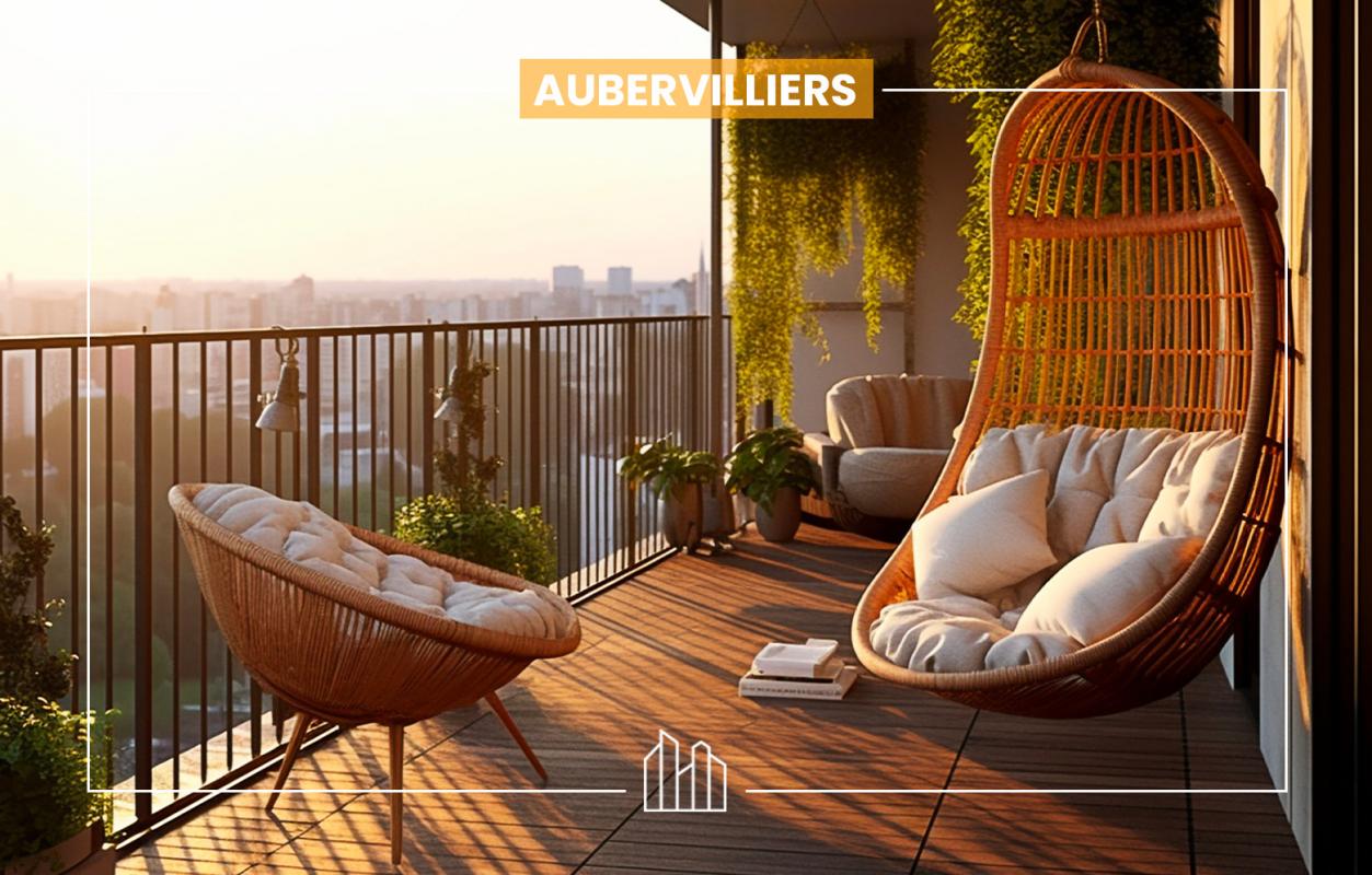 Appartement neuf 3 pièces 62 m² Aubervilliers 93300