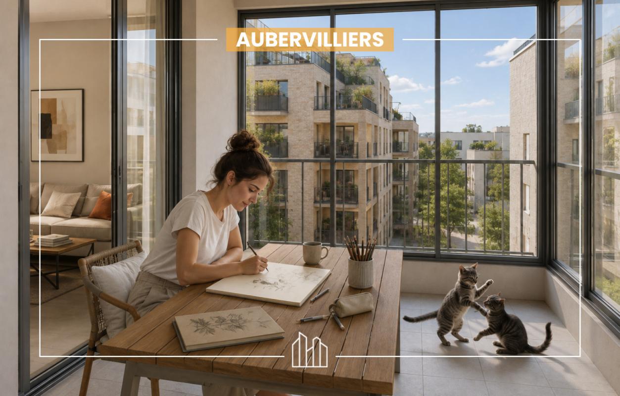 LE CLOS ÉLISE – PROCHE MAIRIE,&nbsp;
                                                                                      Appartement neuf
                                                                                     Aubervilliers&nbsp-&nbsp
                                                                                     93300