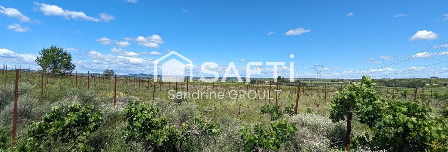 Terrain  7477 m² à vendre à Saint-Geniès-de-Fontedit (34480)