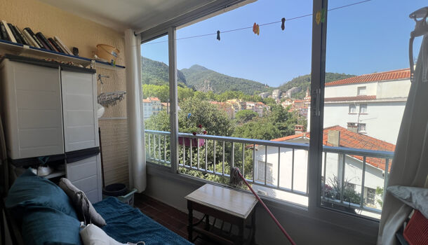 Appartement 2 pièces  à vendre Amélie-les-Bains-Palalda 66110