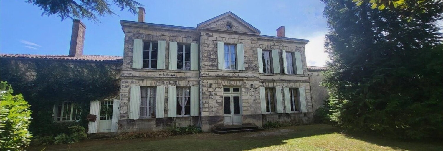 Maison 10 Pièces 400 m² à vendre à Coutures (33580)