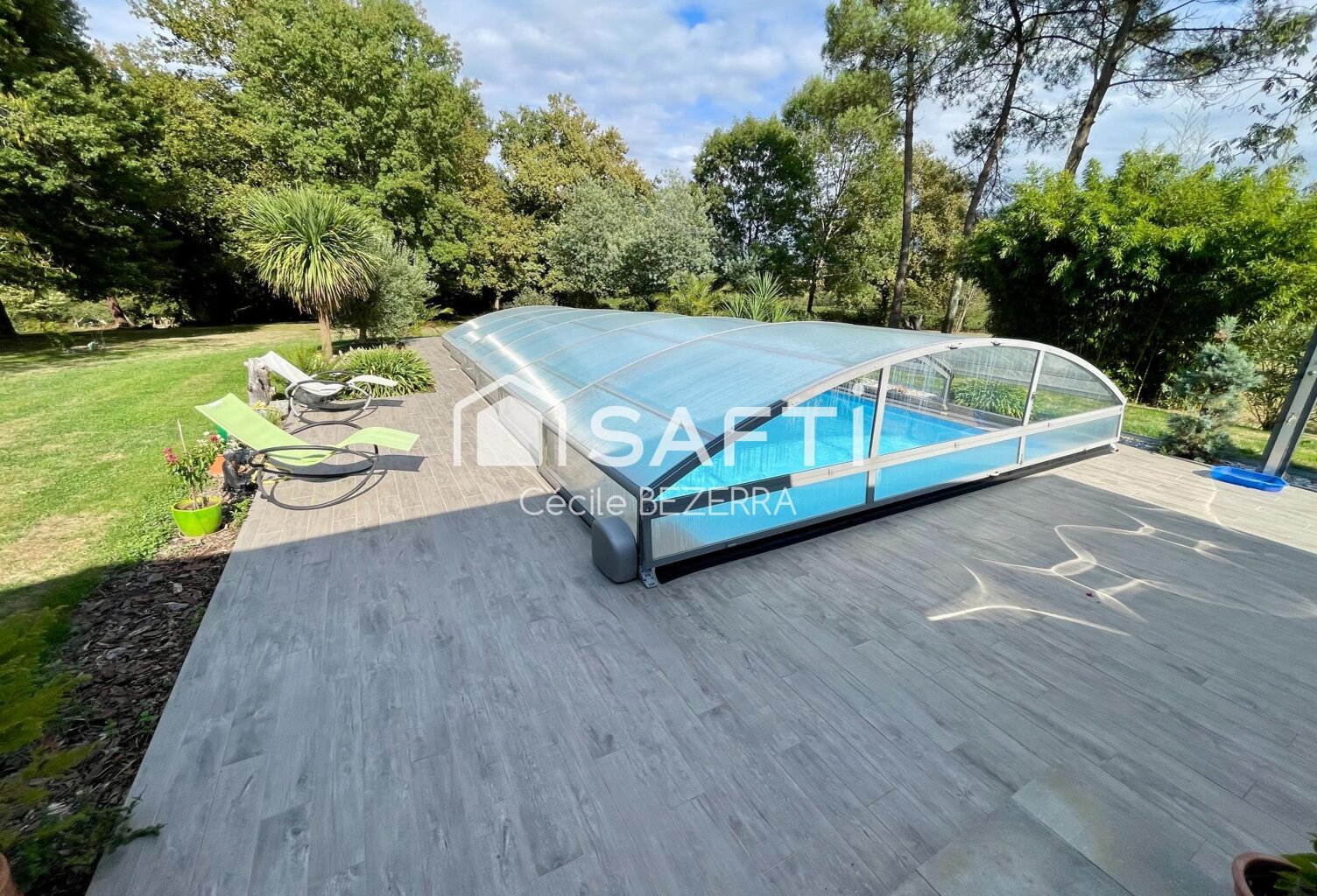villa haut de gamme à 2 minutes d'Eauze, prestations de qualité, sur un terrain de 3 hectares — photo 1