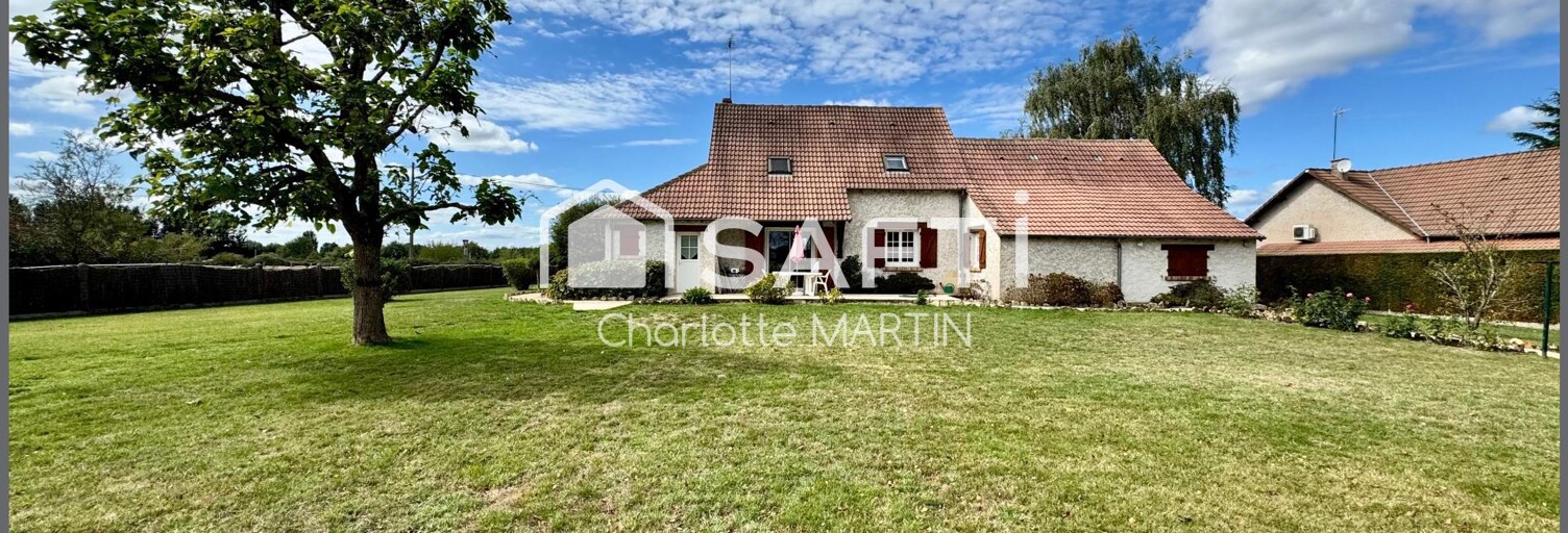 Maison 6 Pièces 123 m² à vendre à Méry-sur-Cher (18100)