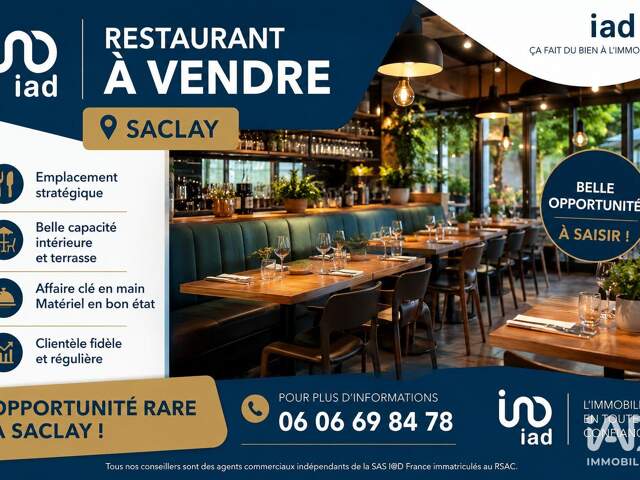Vente Restaurant 220 m&sup2; — photo du bien