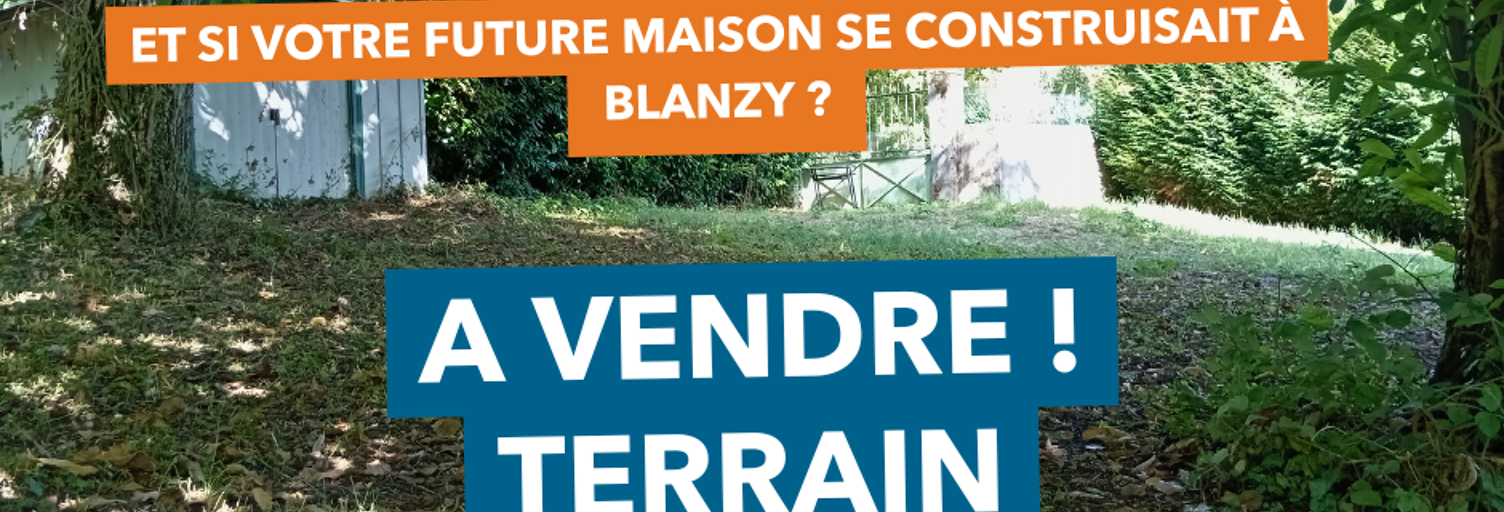 Terrain  1217 m² à vendre à Blanzy (71450)
