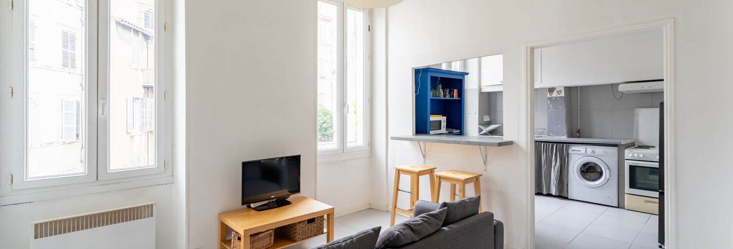 Appartement 2 Pièces 41 m² à vendre à Marseille 6 (13006)